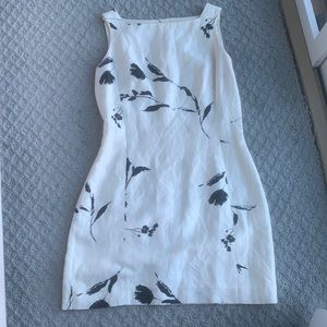 Classic 90s square neck mini dress